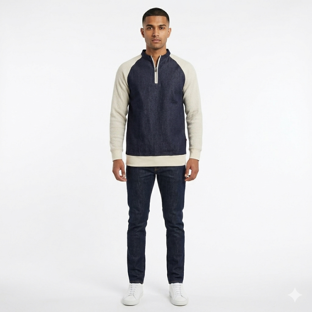 Danim Body "Short Zip Fashion" Sweat Shirt