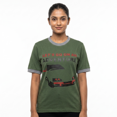 Women "ADVENTURE" Printed T Shirt