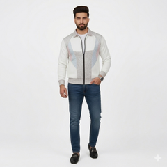 Men’s Premium Casual Zip Polo Shirt