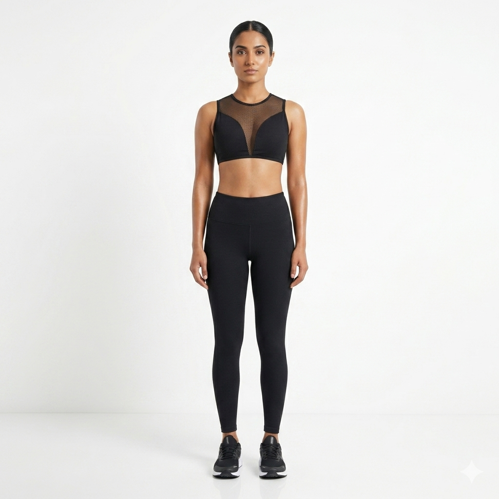 Modal Fabric Sports Bra With Legging