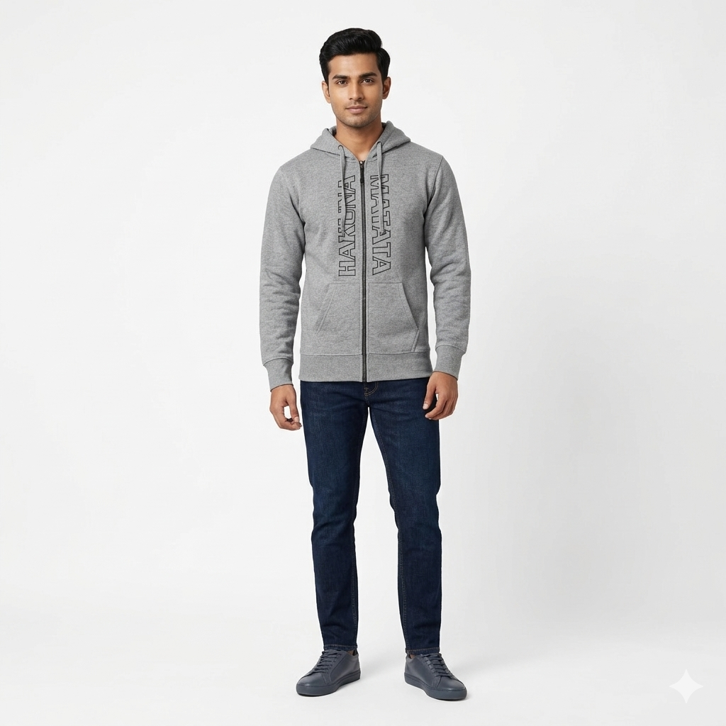 "HAKUNA MATATA" Plain Hoodie