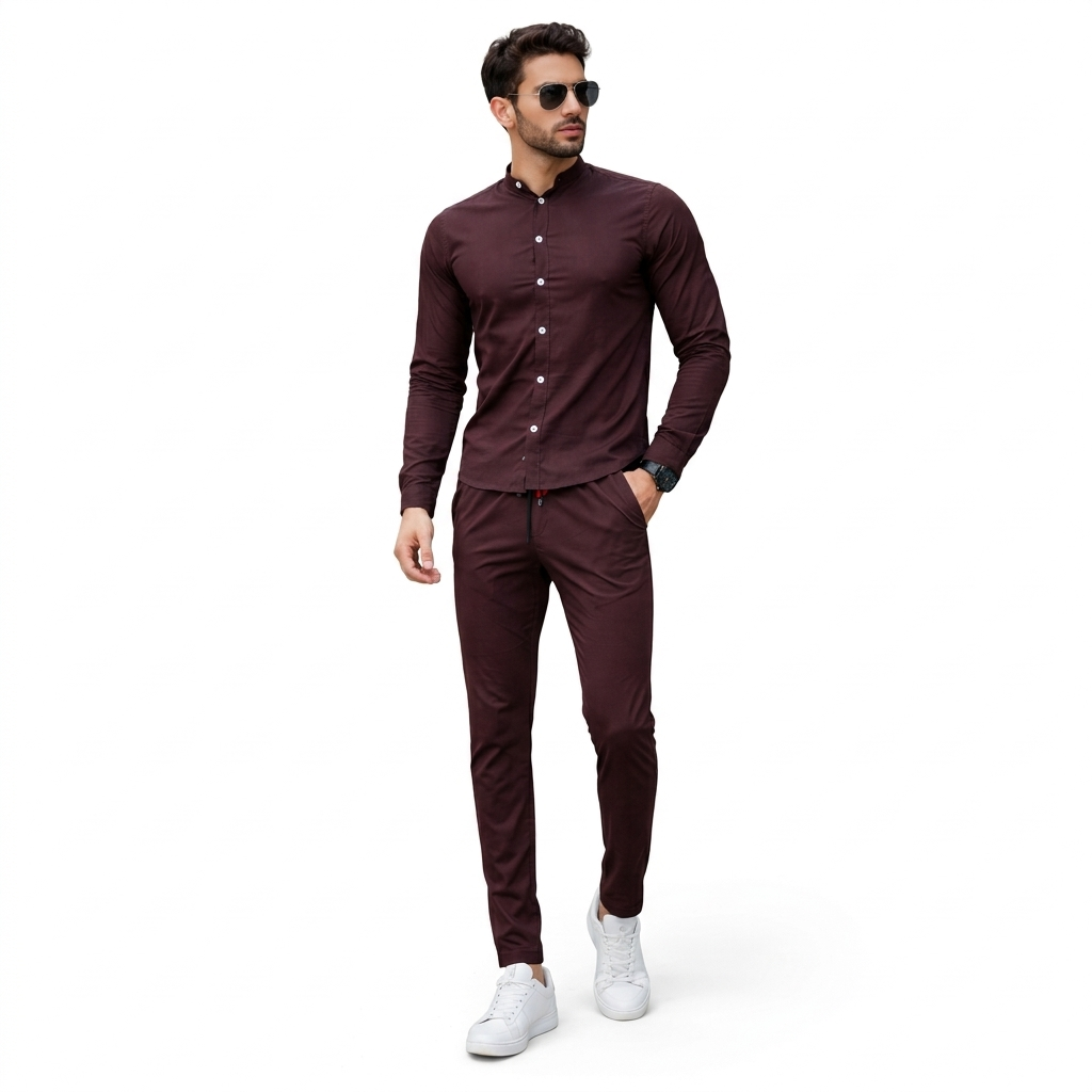 wine Silk Boski lounge and Sleep wear
