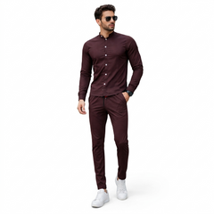wine Silk Boski lounge and Sleep wear