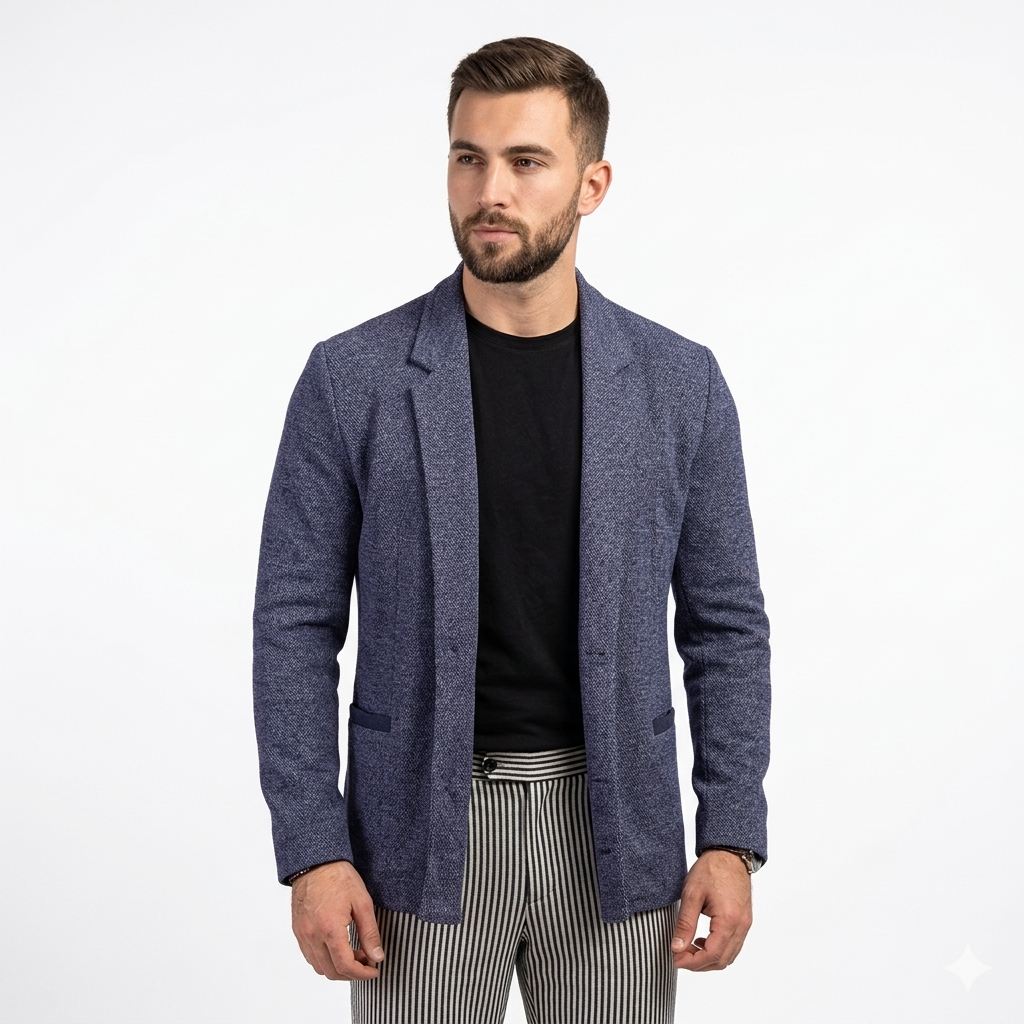 Men’s Terry Blazer Coat