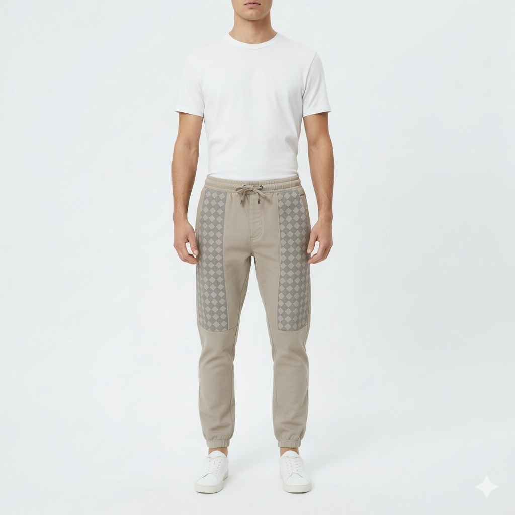 Woven Summer Trouser With Built-In Underwear