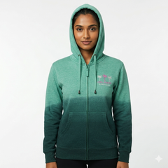 Orlando Green Shaded Hoodies