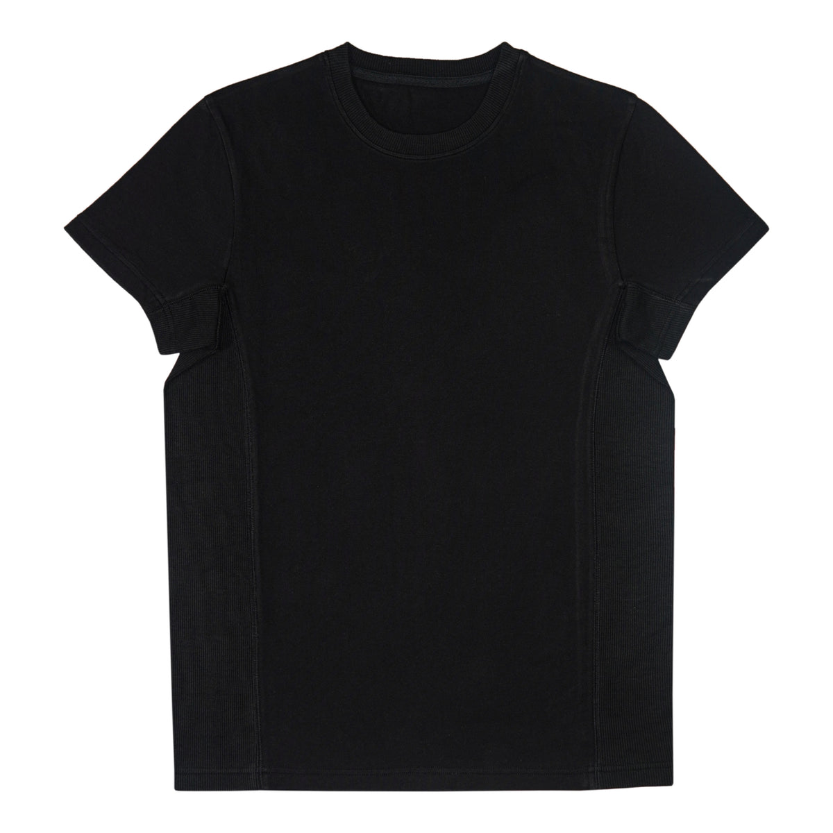 Rib Side Panel Raglan T Shirt