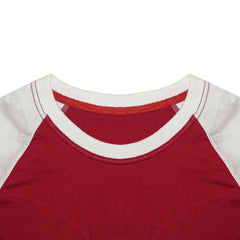 Mesh Side Panel Against Sweating Raglan T Shirt