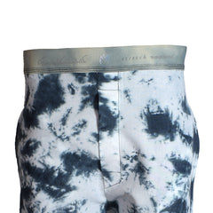 Woven Dark Green Tie & Dye Pant - Foxy Garments