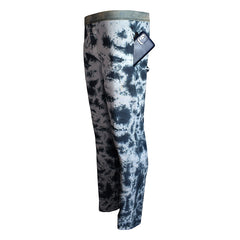 Woven Dark Green Tie & Dye Pant - Foxy Garments