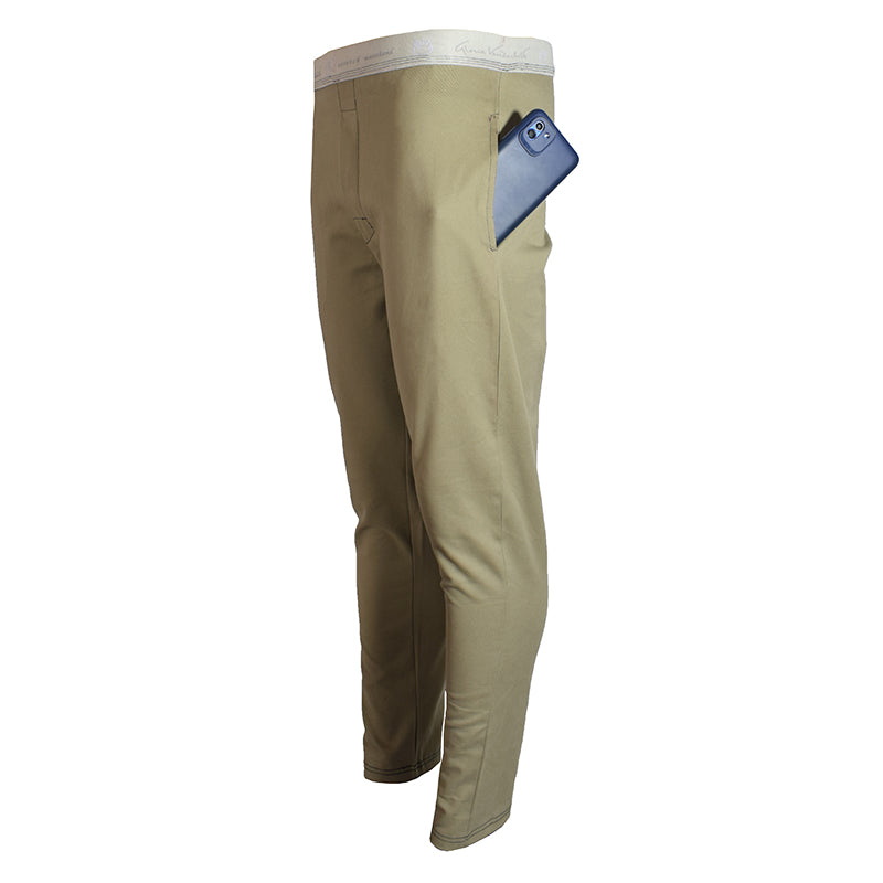 Twill Khaki Color Pant - Foxy Garments