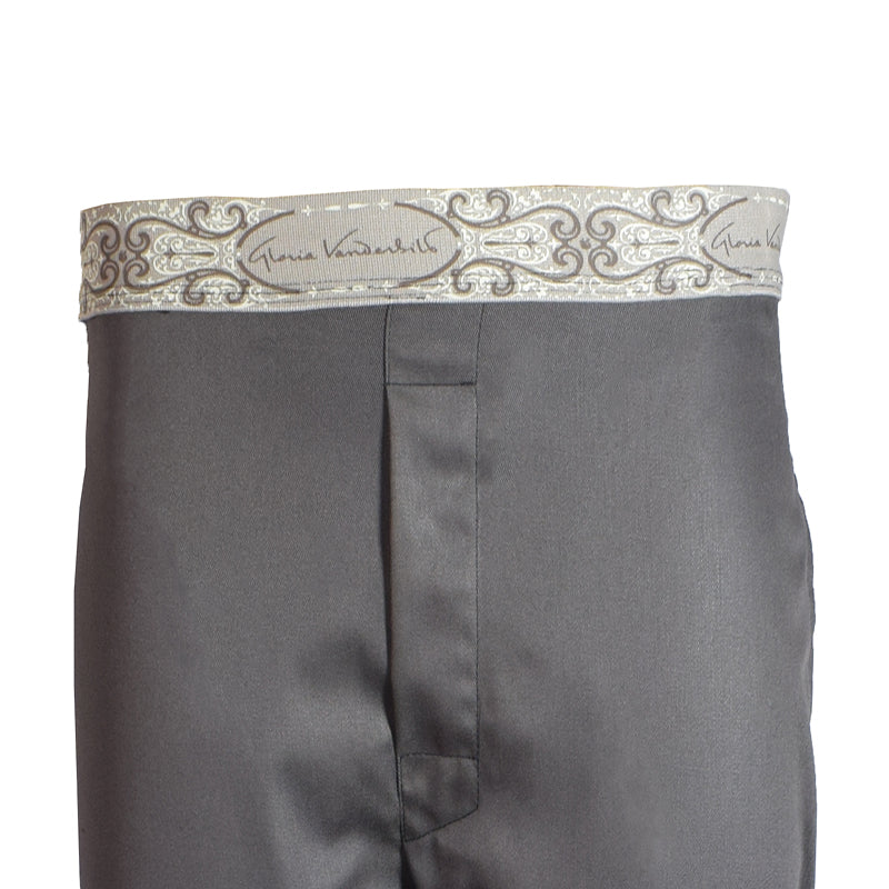 Twill Charcoal Shade Pant - Foxy Garments