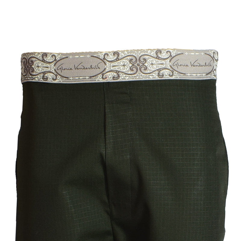 Twill Dark Green Pant - Foxy Garments