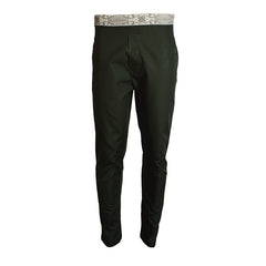 Twill Dark Green Pant - Foxy Garments